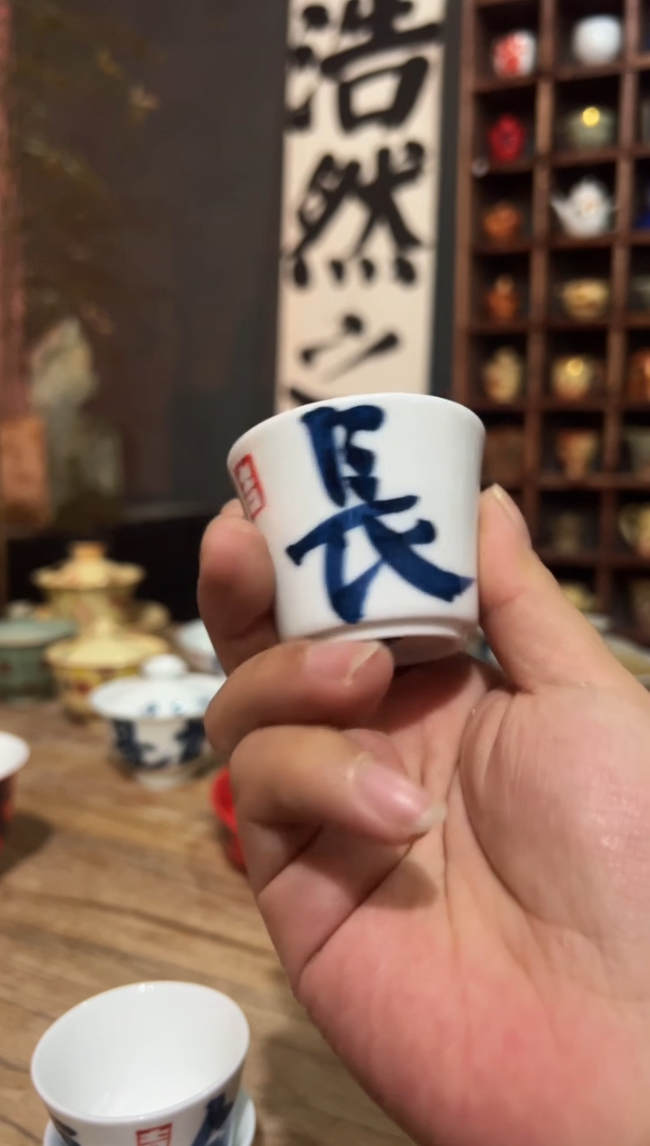 【闪购商品】观云听雨原创手绘茶具