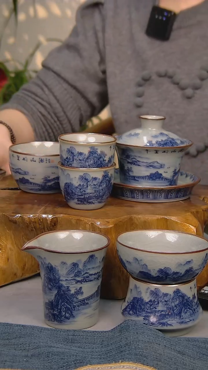 【闪购商品】简装家用款6件套 陶瓷家用茶具系列