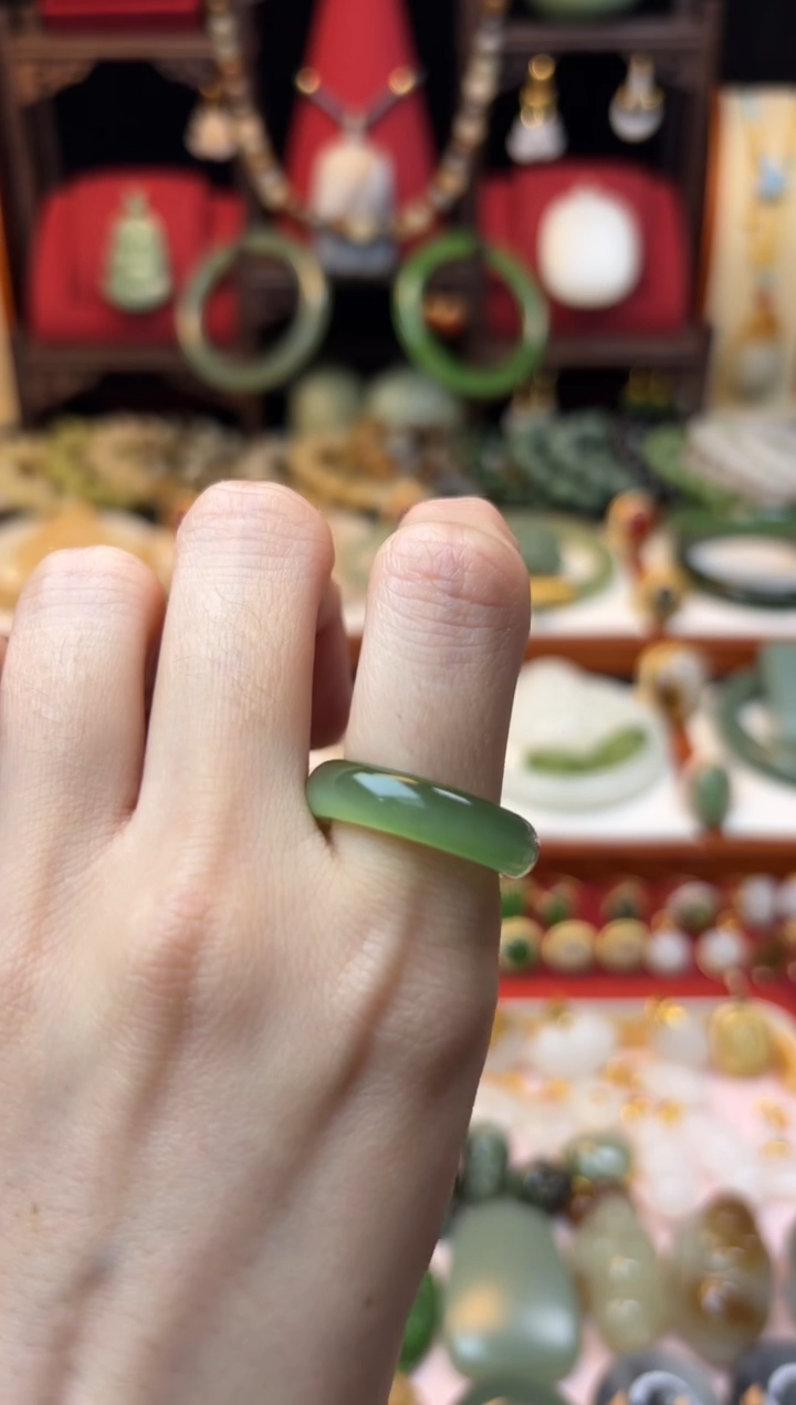 【闪购商品】和田玉戒指未镶嵌1617