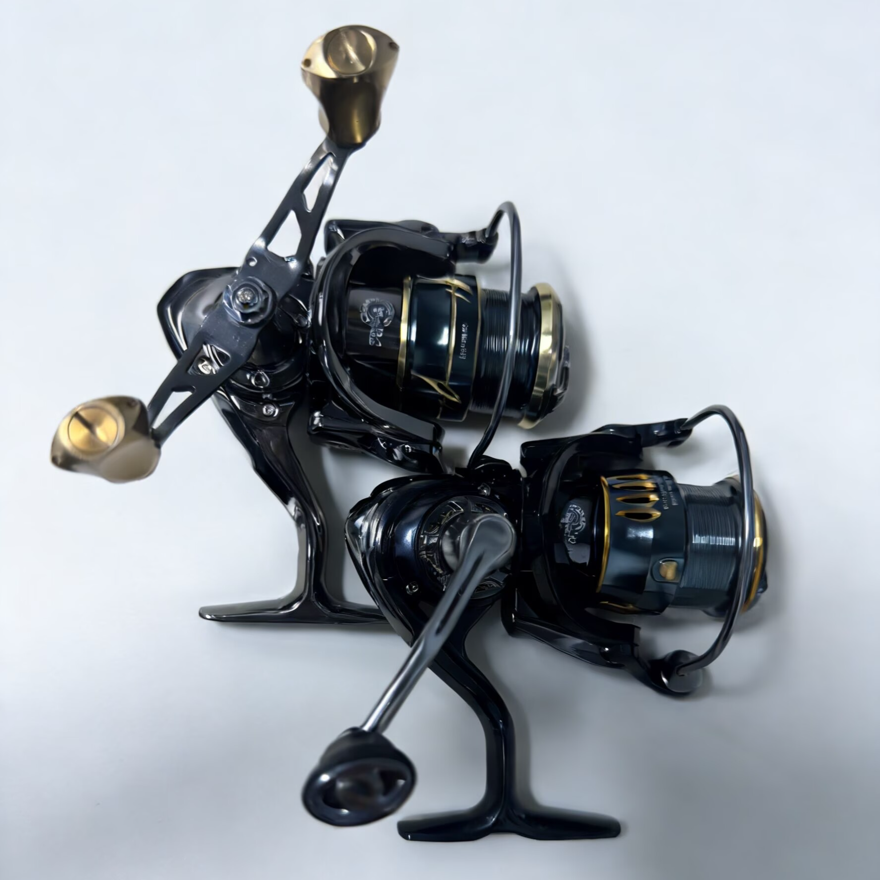 全金属纺车轮无间隙渔轮