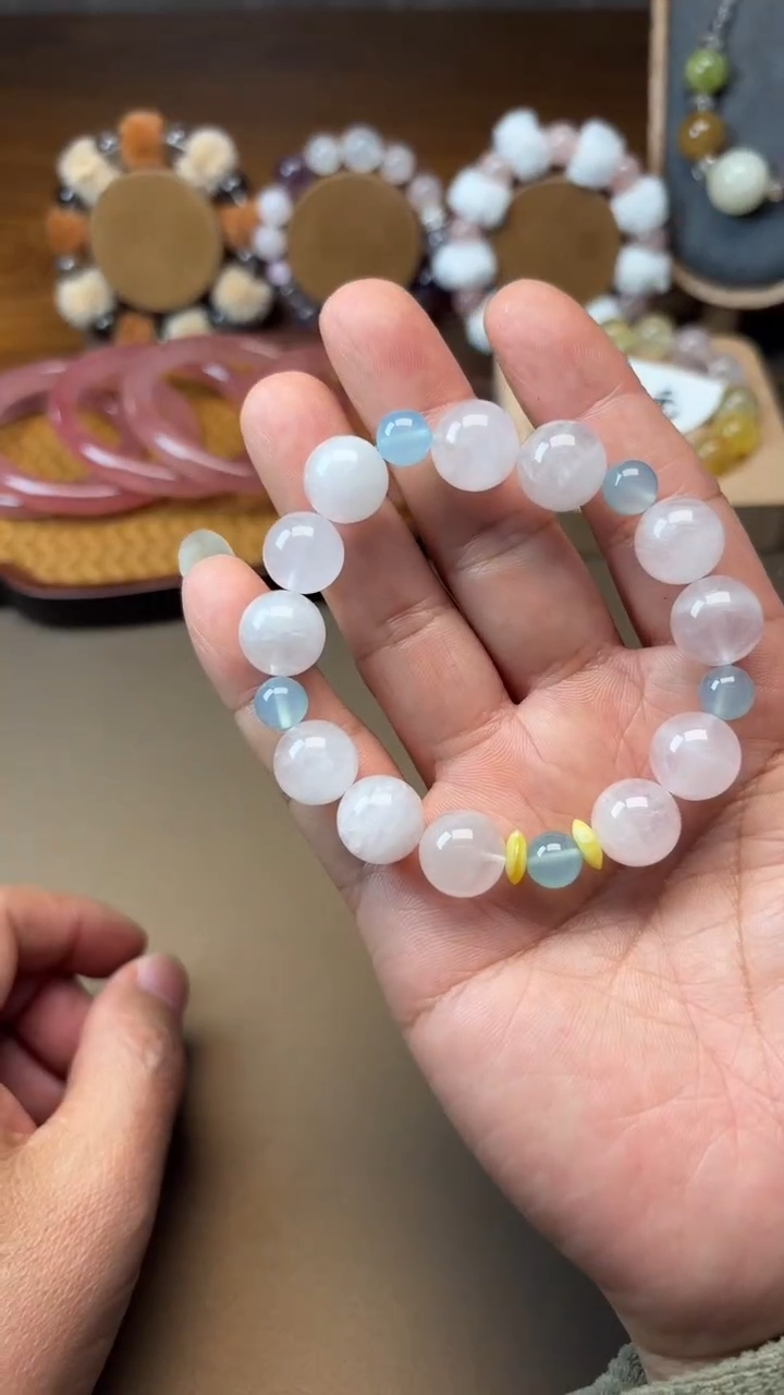 未镶嵌手串水晶1