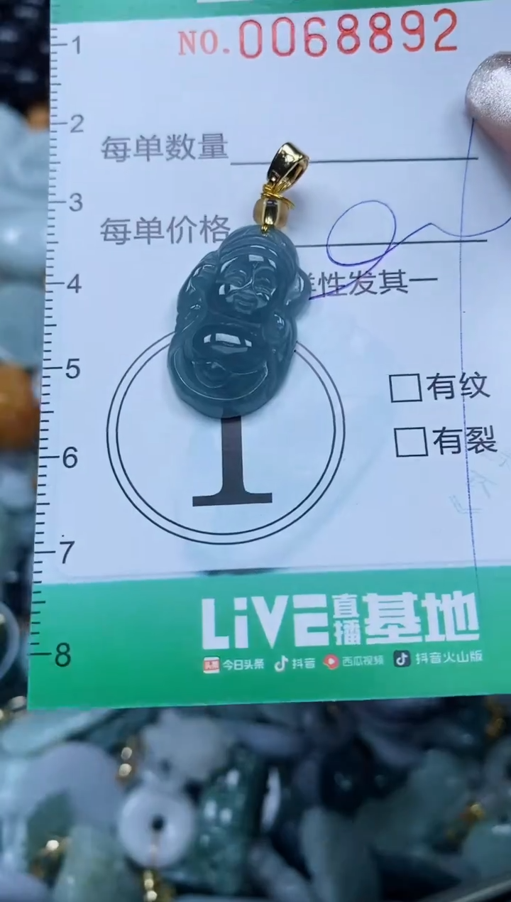 【闪购商品】翡翠颈饰未镶嵌闪购0068890