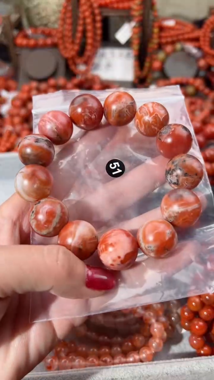 【闪购商品】南红玛瑙手串未镶嵌18+