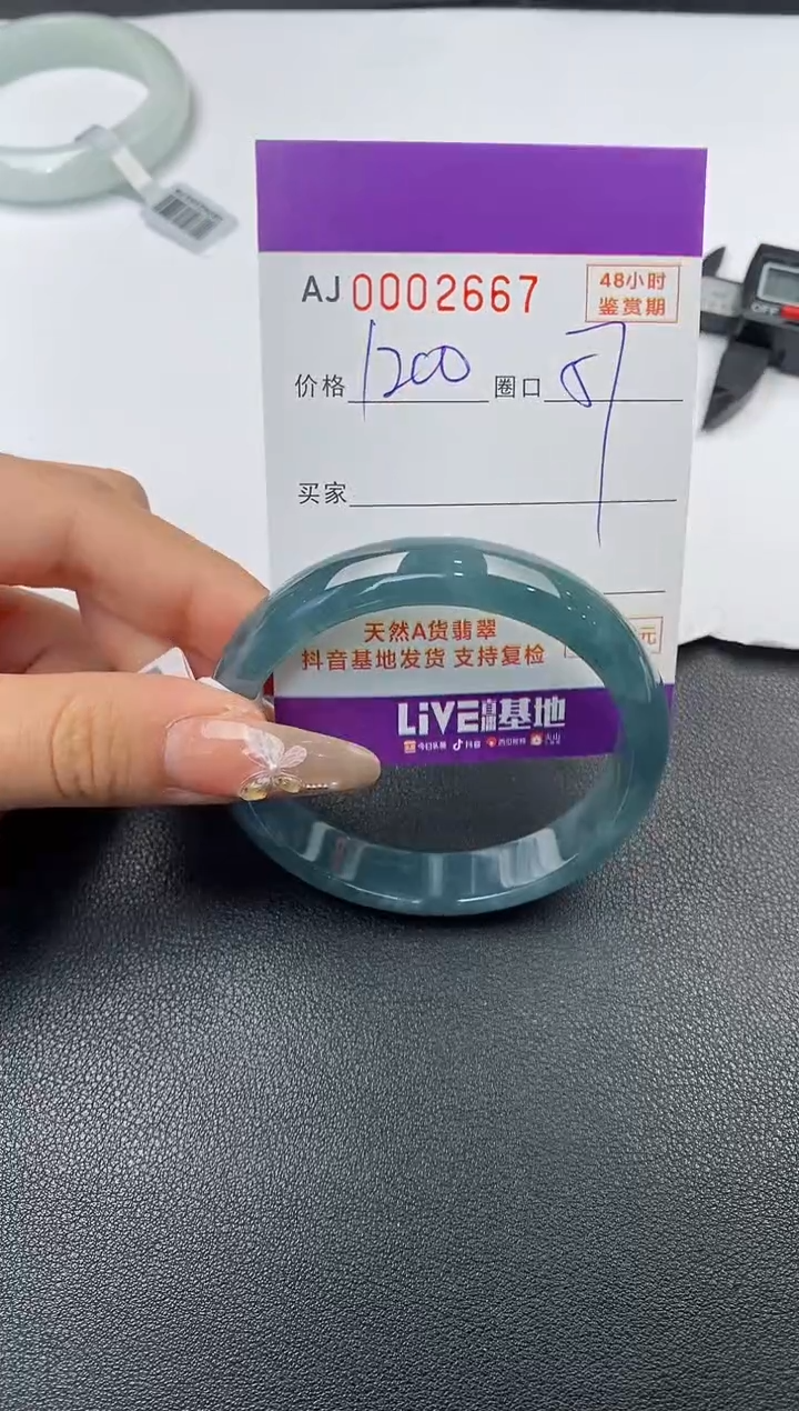 【闪购商品】翡翠手镯未镶嵌天然A货翡翠