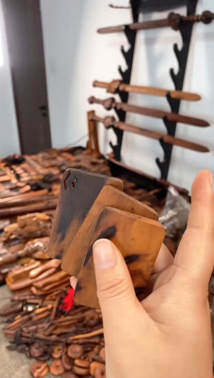 【闪购商品】木枣木雷焦461无事牌3个随机发