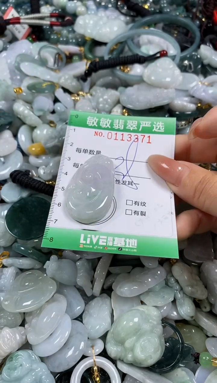 【闪购商品】翡翠颈饰未镶嵌闪购0113371