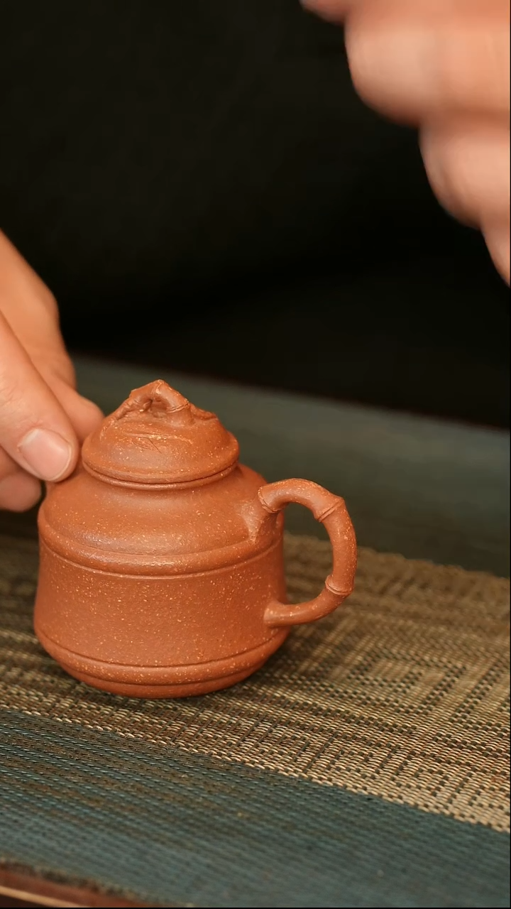 【闪购商品】紫砂茶叶盒喀左紫砂一线堂口，原矿手工制作110