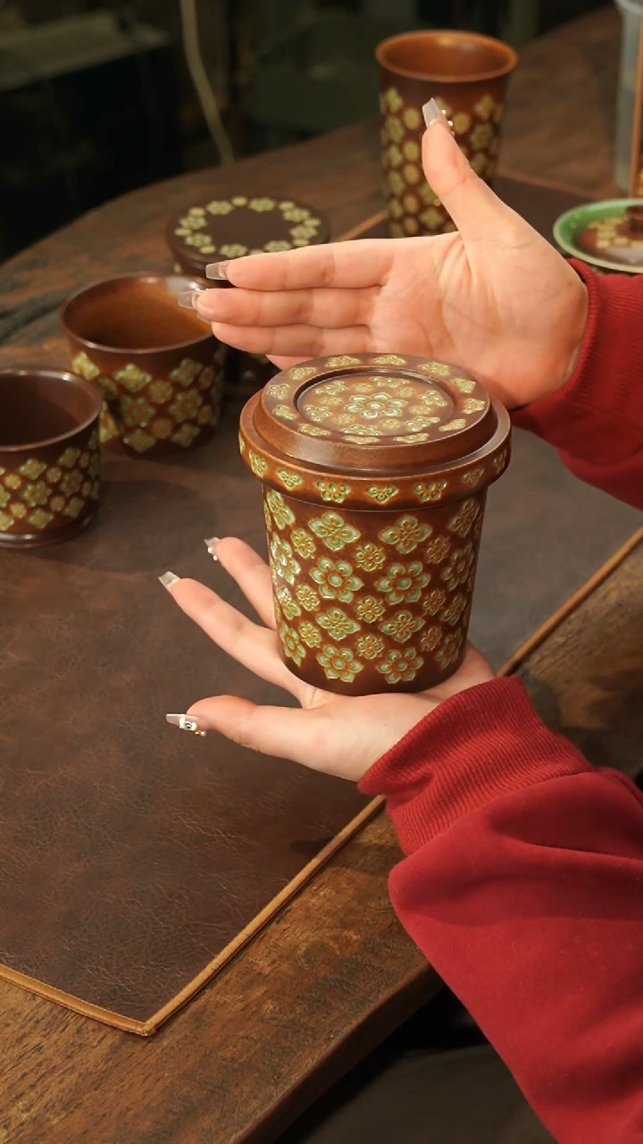 【闪购商品】瓷片李斌 宝相系列 奶茶杯