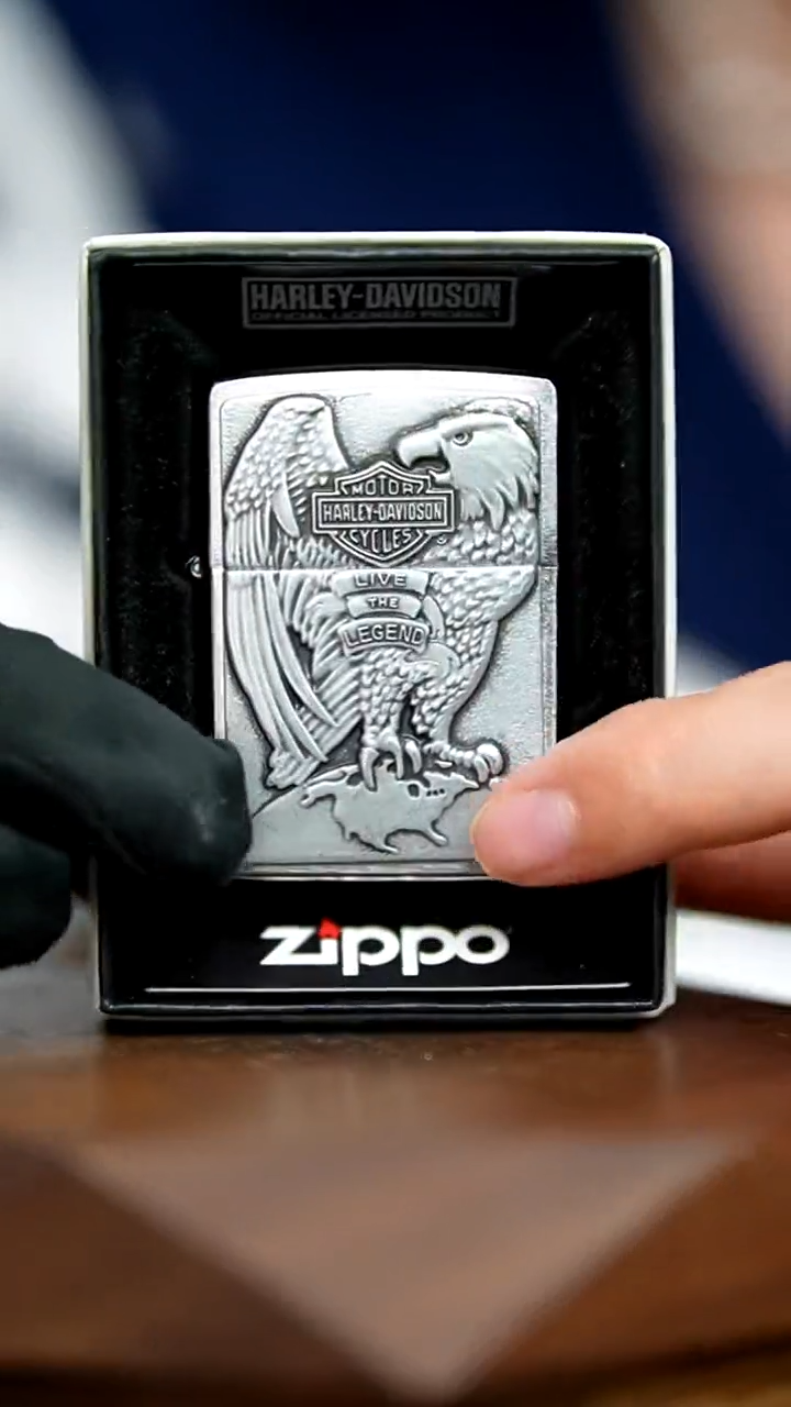 Zippo官方正品 哈雷影