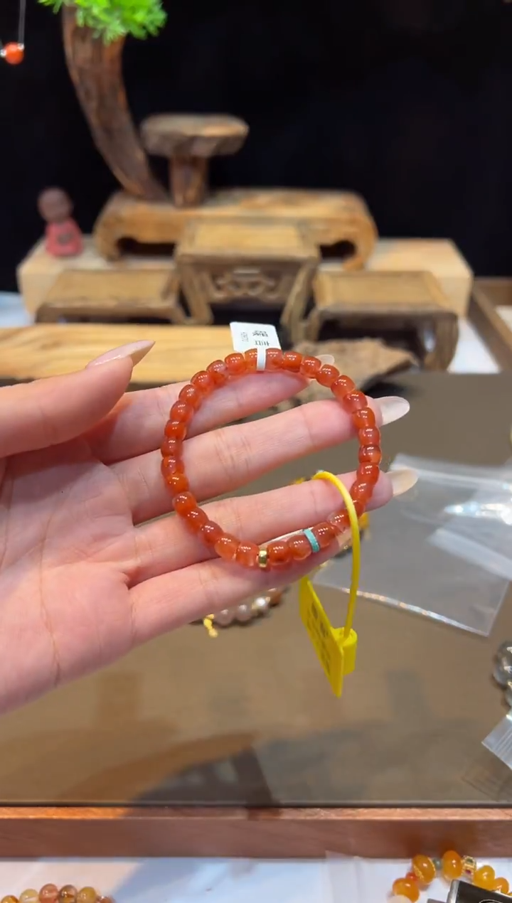 未镶嵌手链南红玛瑙手饰@@H3920