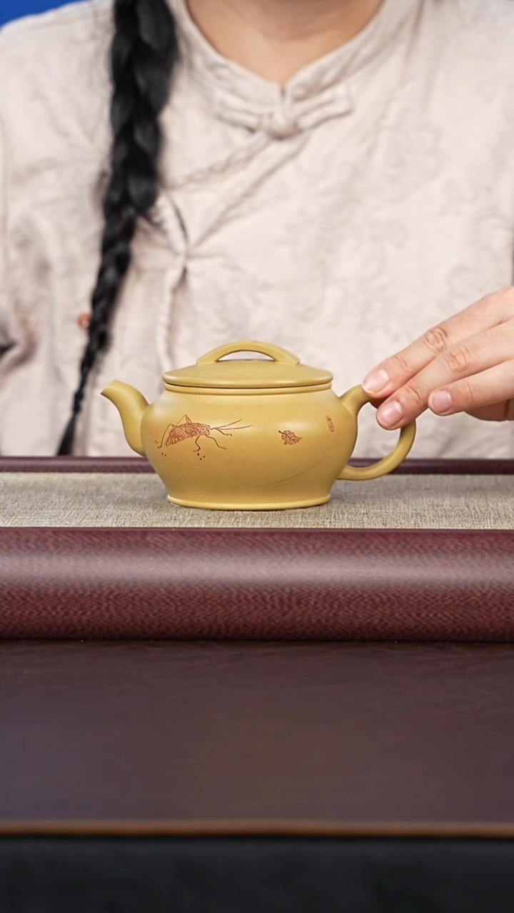 紫砂壶/供春道婷婷紫砂45