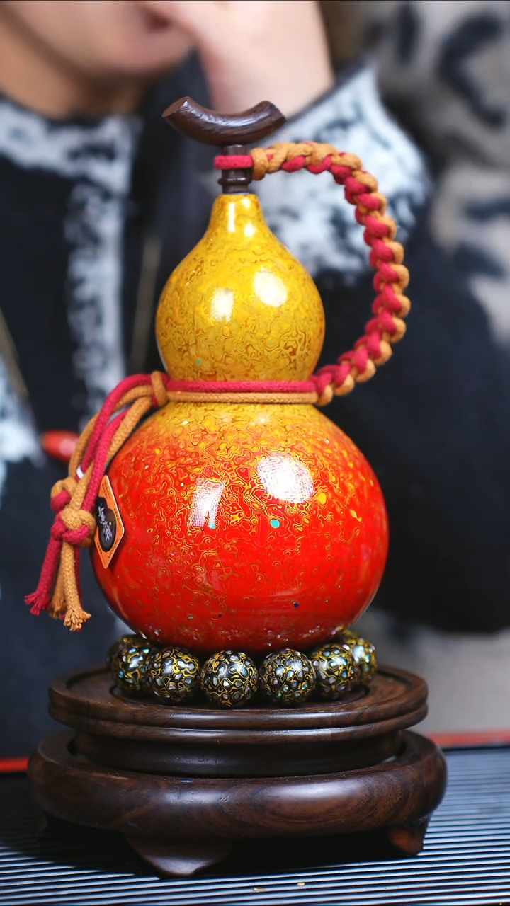 【闪购商品】JE082元宵节臻选大漆酒葫芦