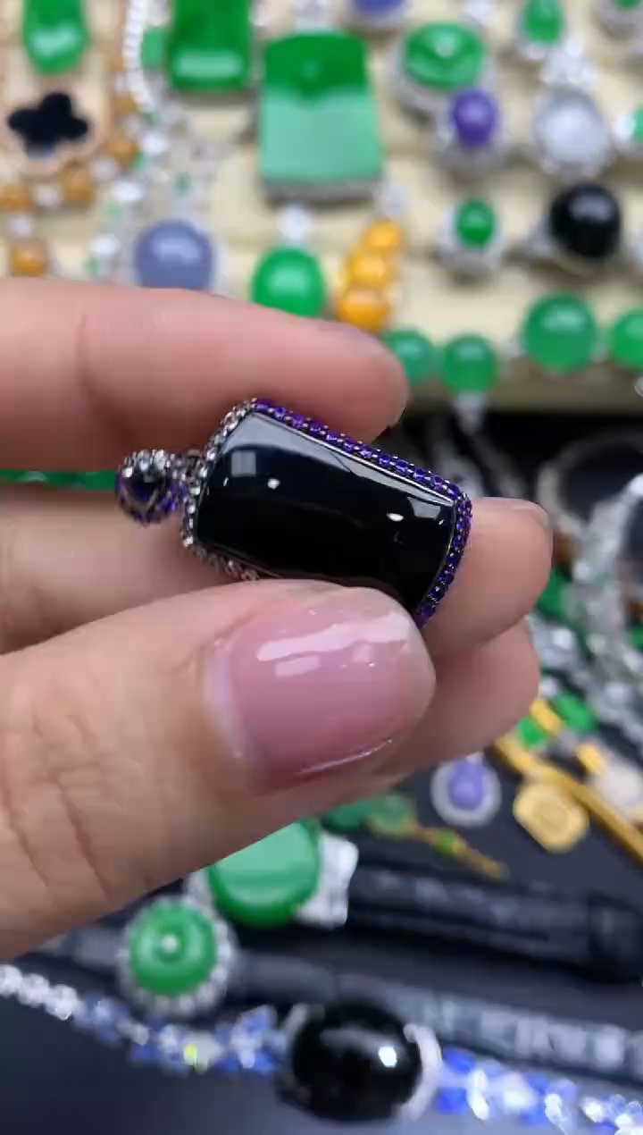 【闪购商品】翡翠颈饰18K金镶嵌648-中国好珍宝