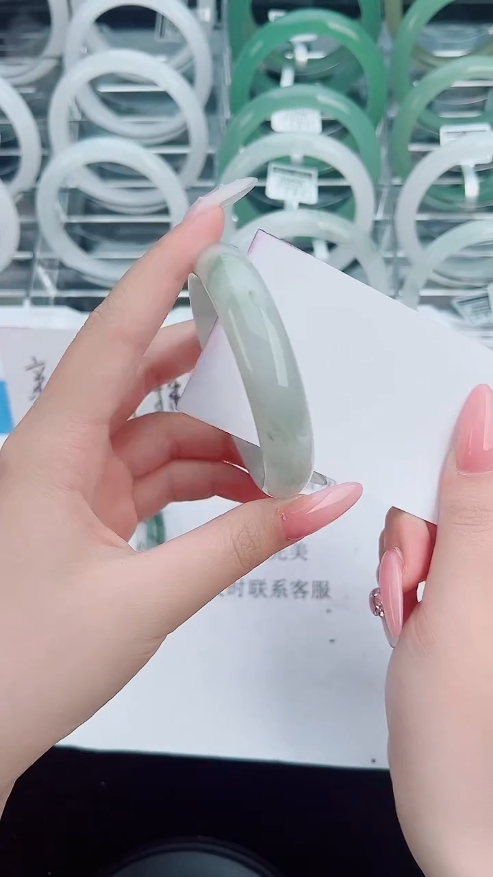 未镶嵌手镯石英质玉123-55/56