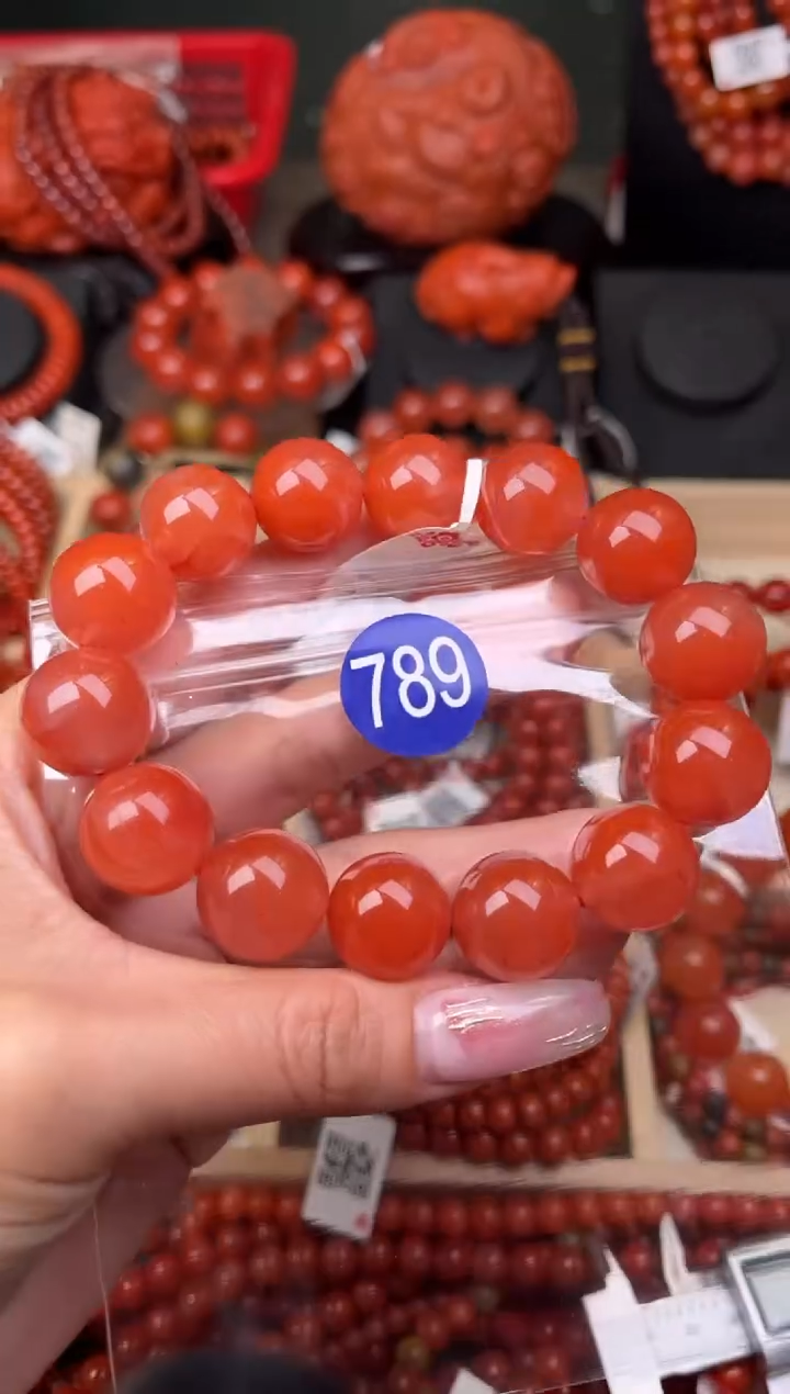 【闪购商品】南红玛瑙珠宝奇石未镶嵌789-16+
