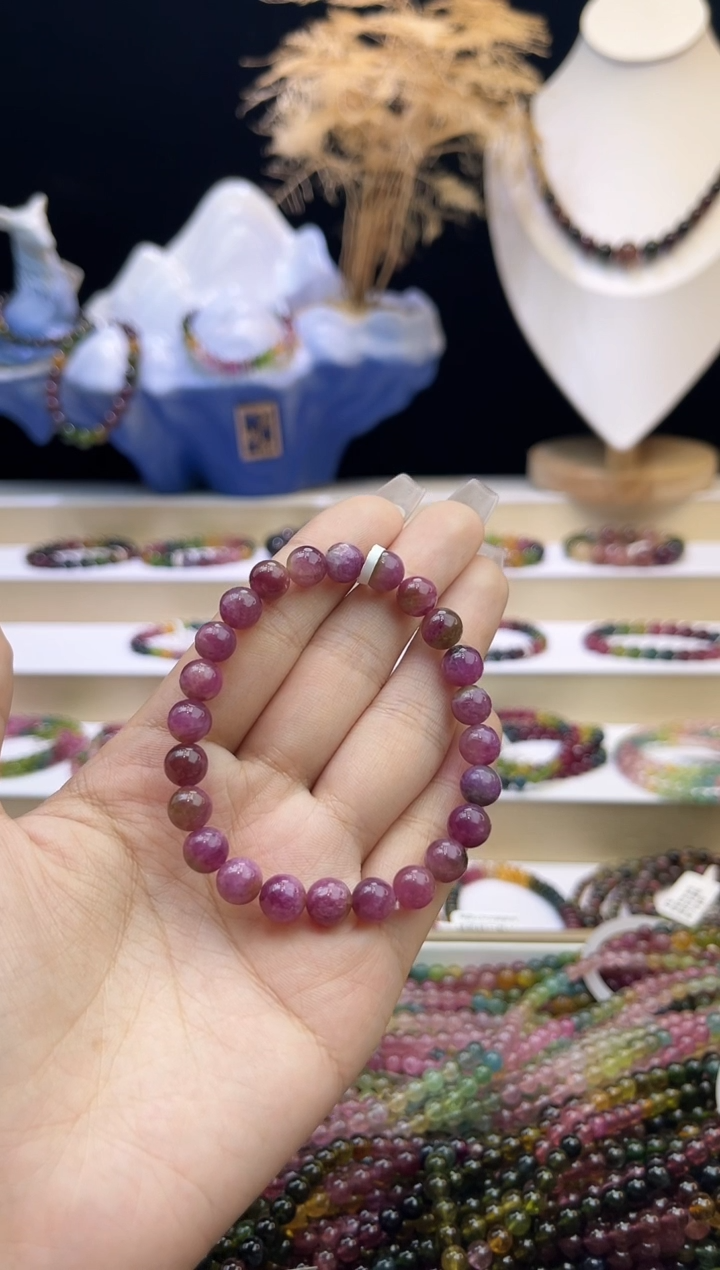 【闪购商品】碧玺/未镶嵌7mm+碧玺单圈多样性发货