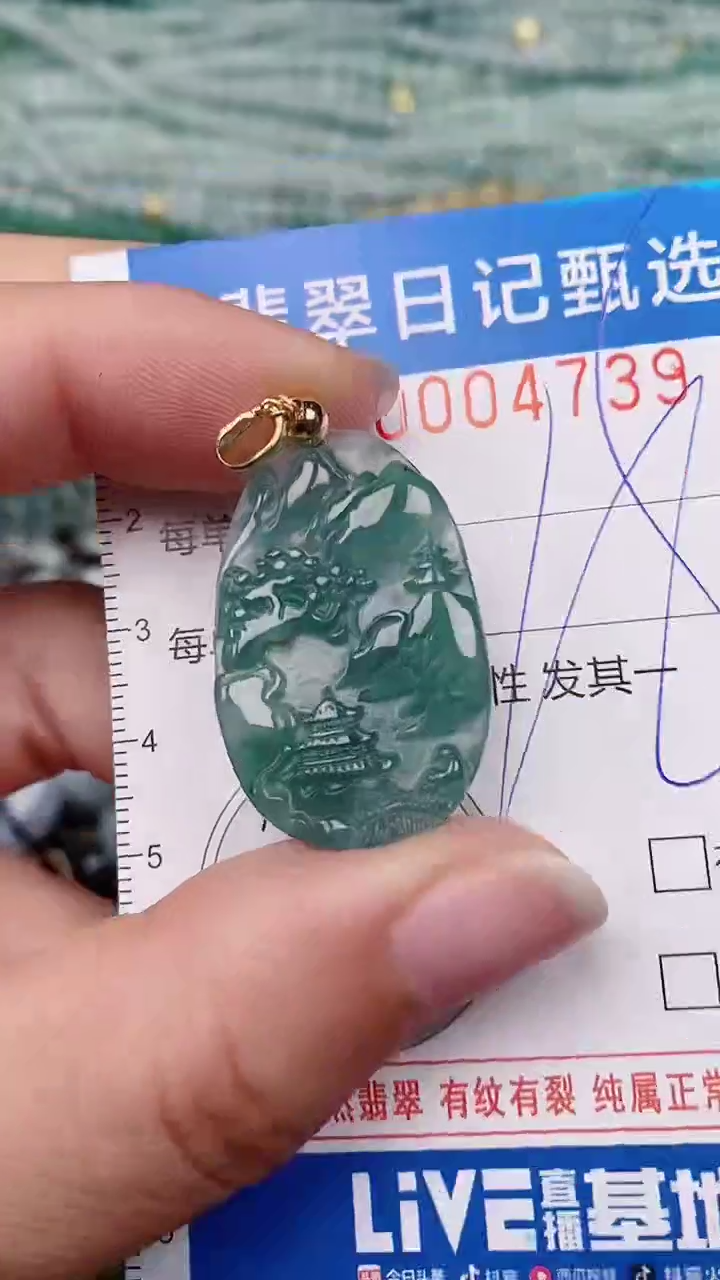 【闪购商品】翡翠颈饰未镶嵌00004739