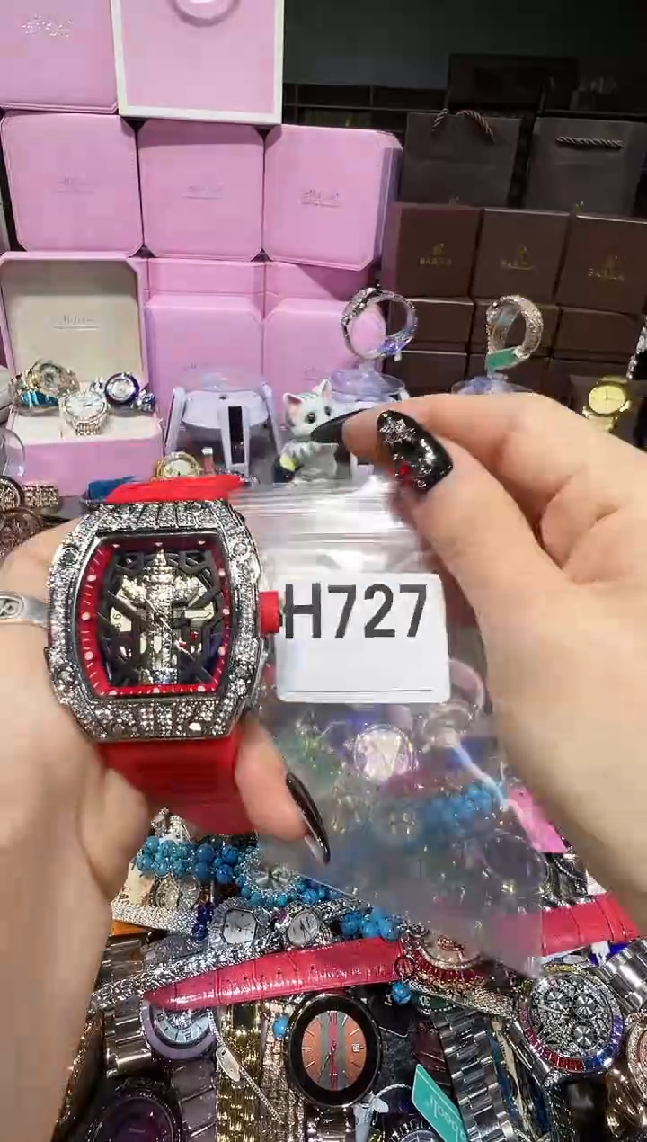 石英机芯不锈钢不锈钢直播定闪专用