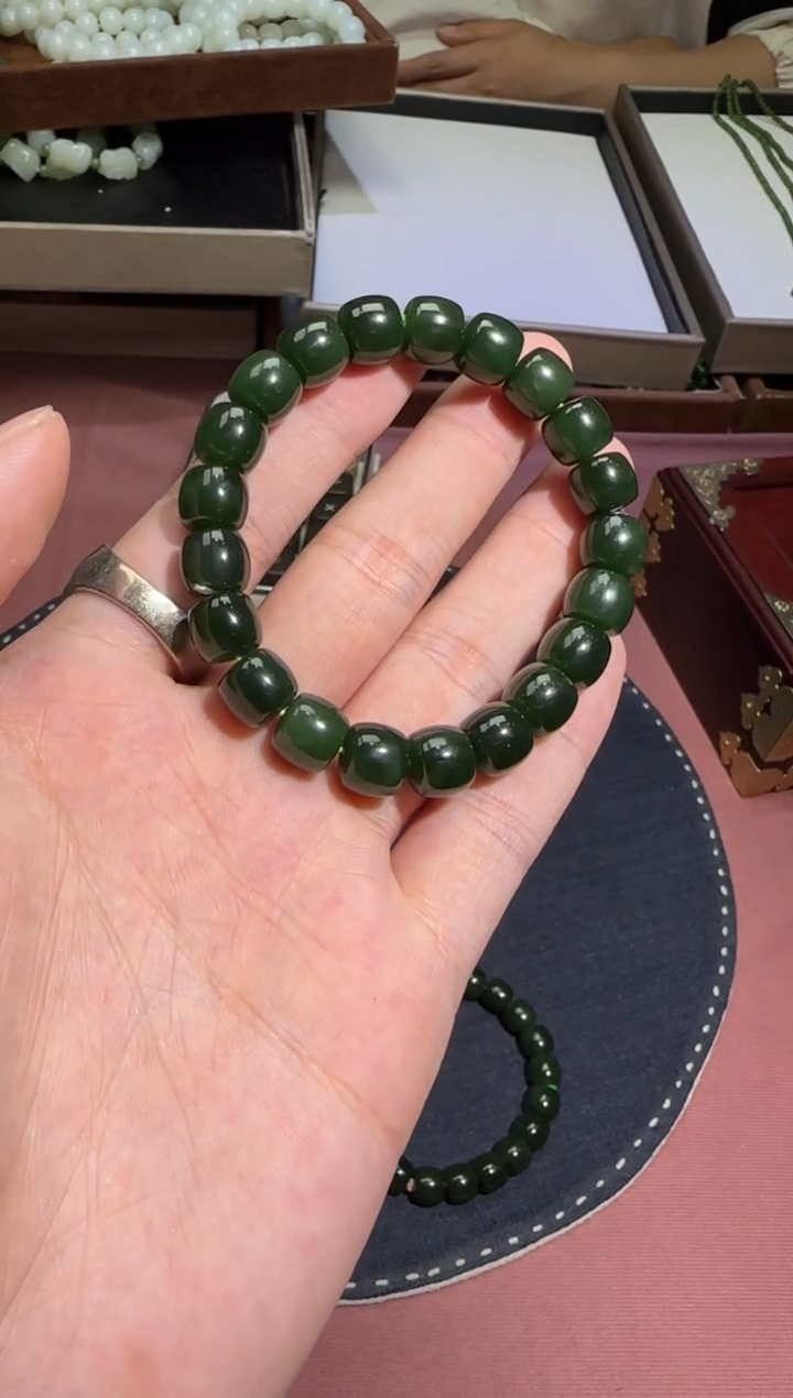手串未镶嵌和田玉【钰612】28 9007 多样性发其一