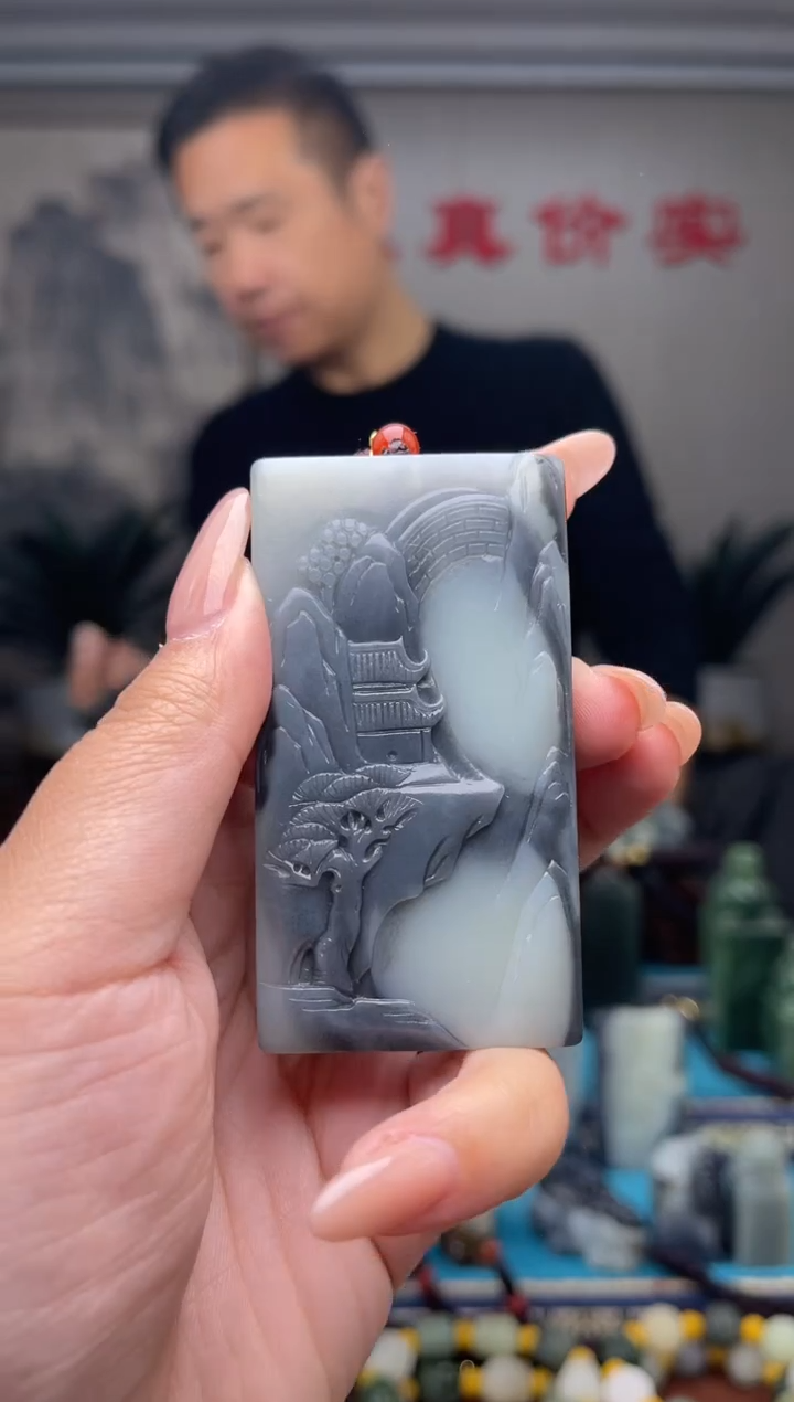 未镶嵌和田玉挂件1