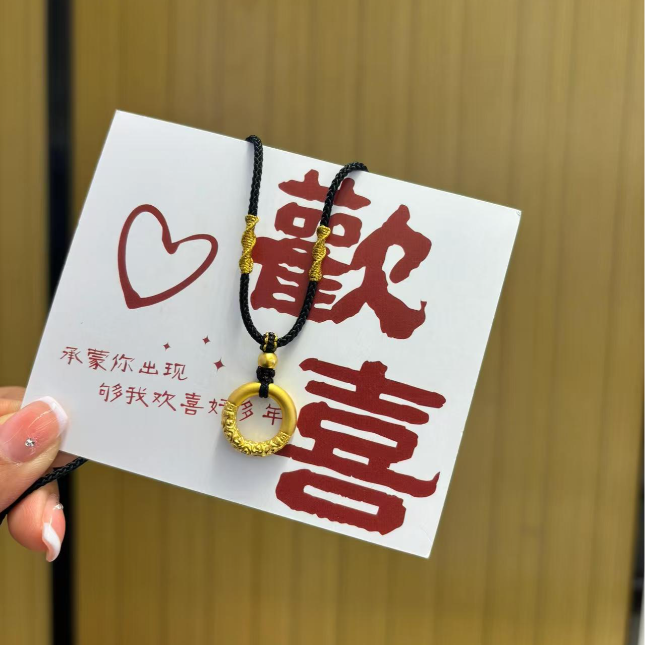 吊坠足银 足银999平安扣吊坠经典坠链素款