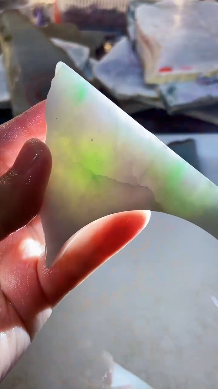【闪购商品】翡翠未镶嵌颈饰0韩0翡翠珠176