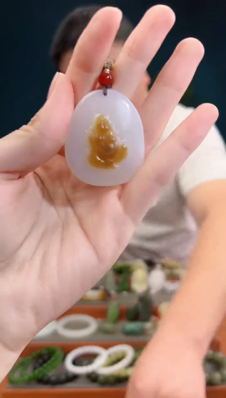 颈饰未镶嵌和田玉多样性发货 拍一单发一个