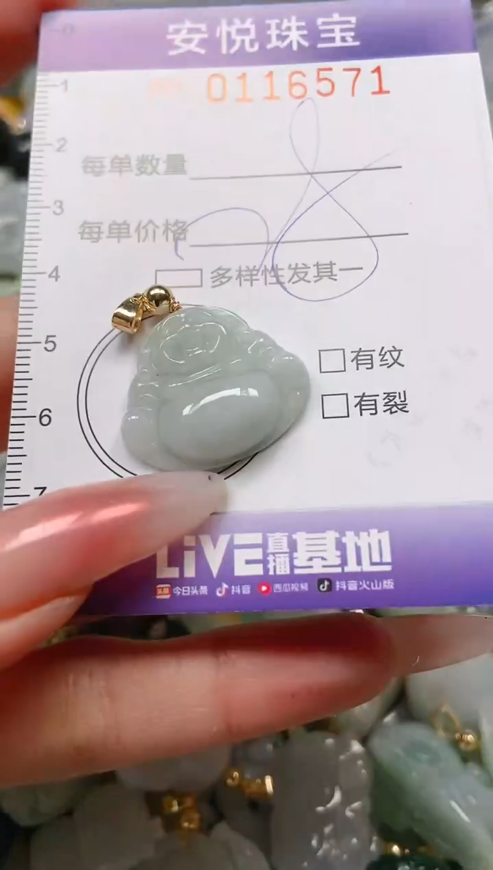 【闪购商品】翡翠颈饰未镶嵌闪购0116571