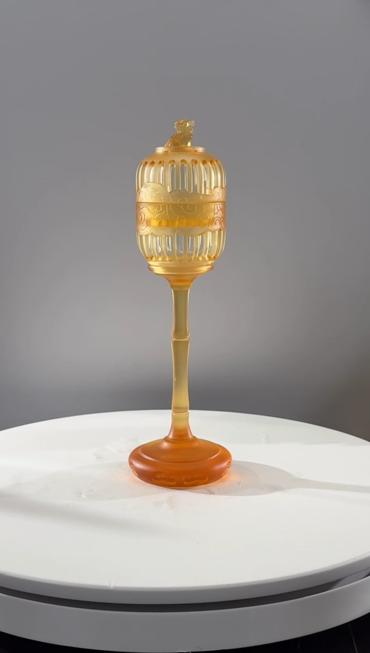 摆件0601035-1高宫灯香炉艺术摆件