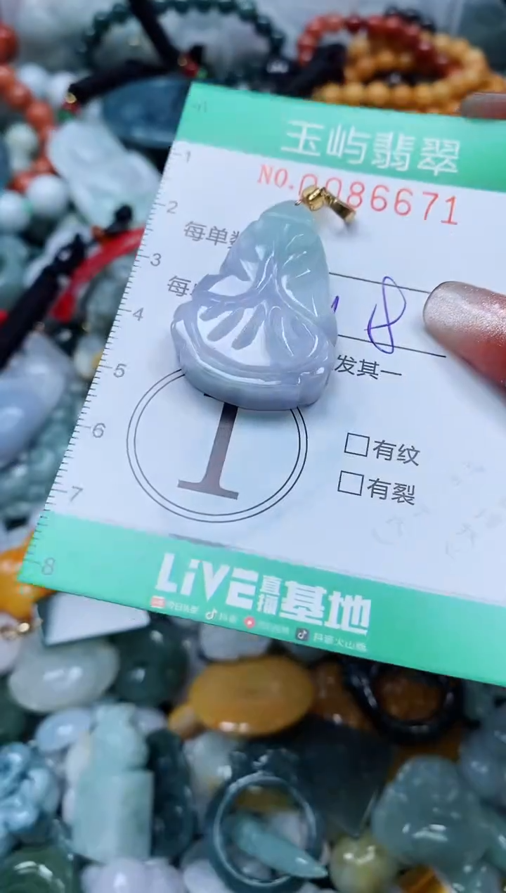 【闪购商品】翡翠颈饰未镶嵌闪购0086671
