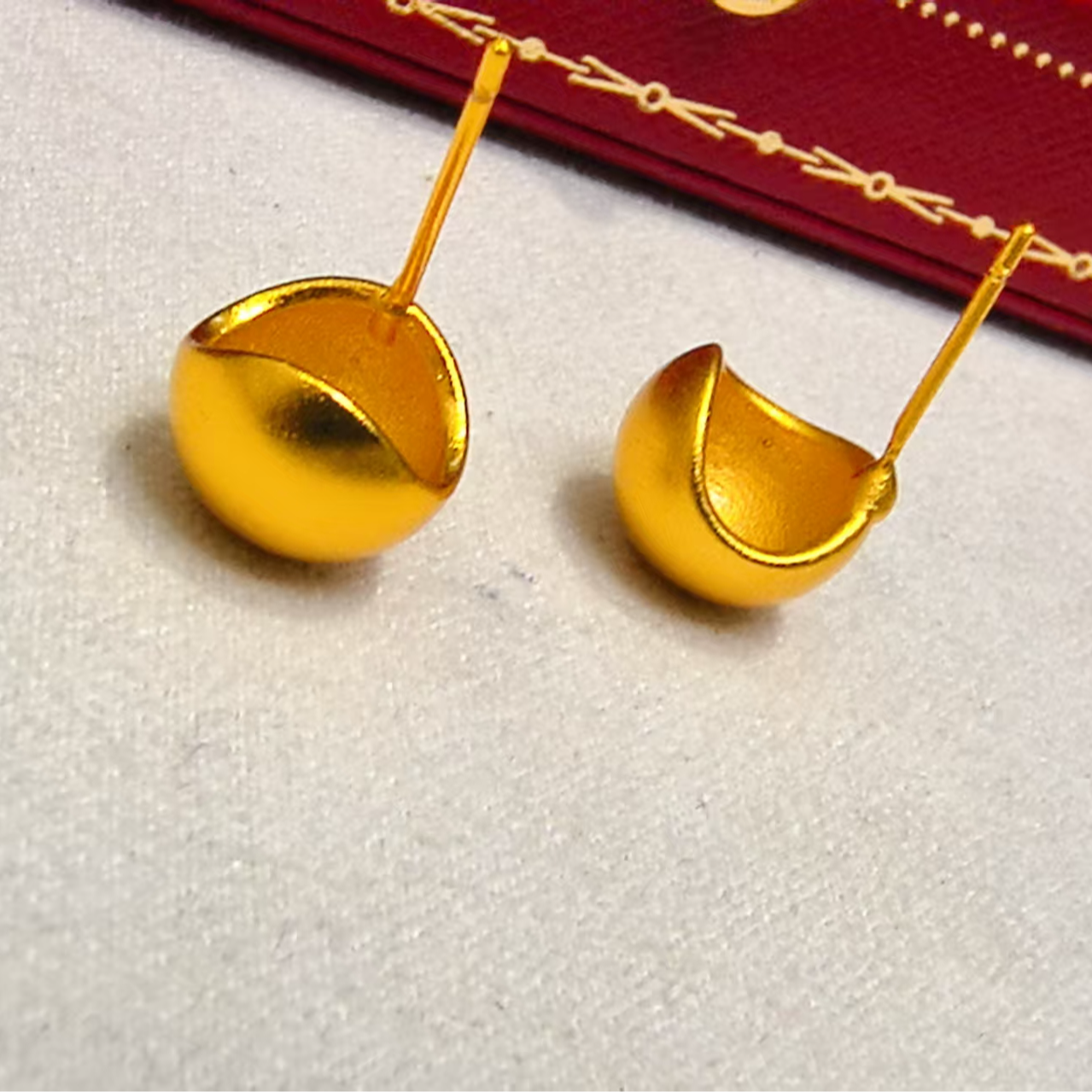 钛钢耳饰 阮大大高奢定制豆豆耳饰耳环