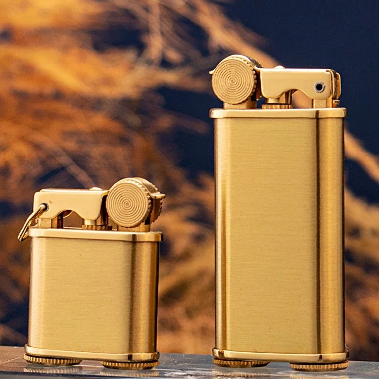 佐罗772原铜小旺财煤油打火机纤巧精致携带方便复古创意打火机