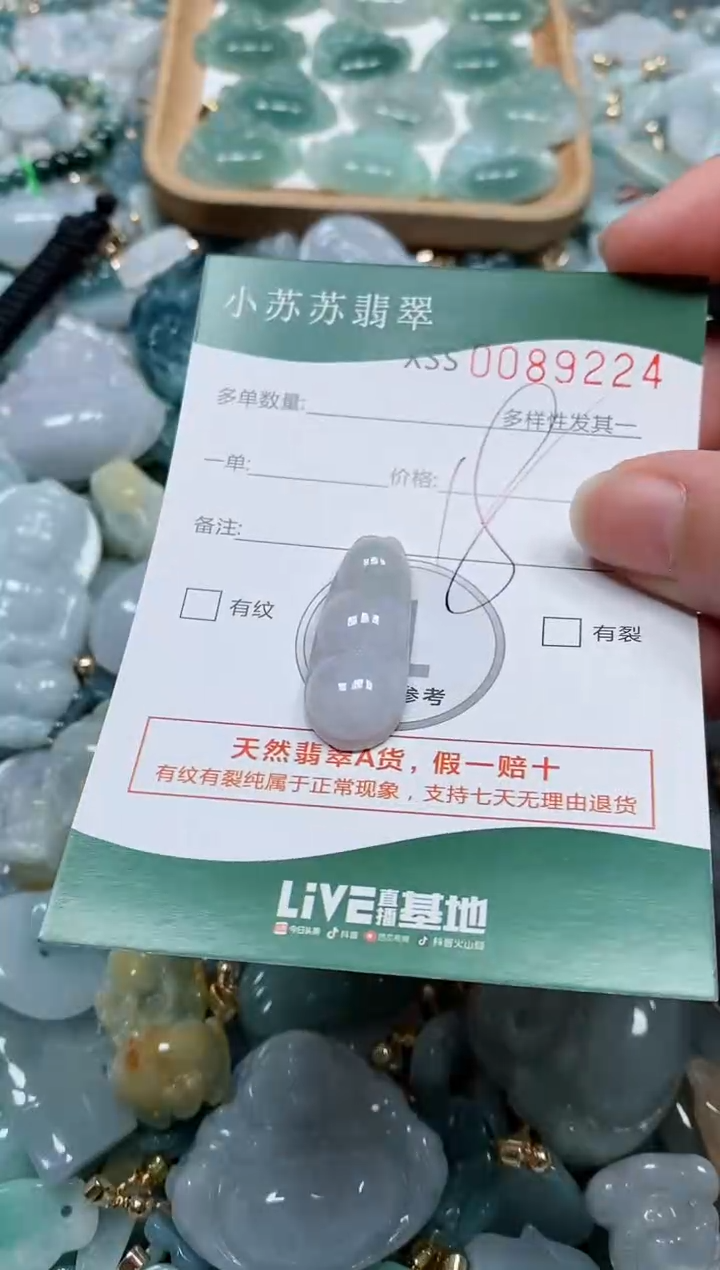 【闪购商品】翡翠颈饰未镶嵌闪购商品0089224