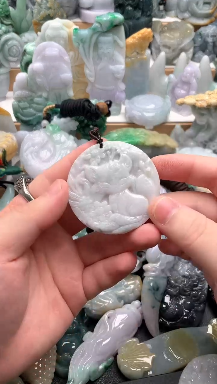 吊坠(不含链)未镶嵌翡翠1