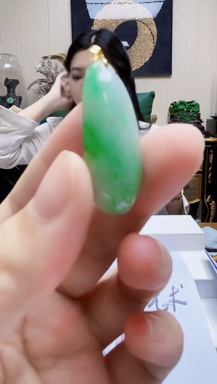 未镶嵌定制翡翠吊坠112