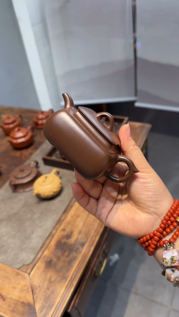 茶壶紫砂汪*汪长四方 紫砂壶