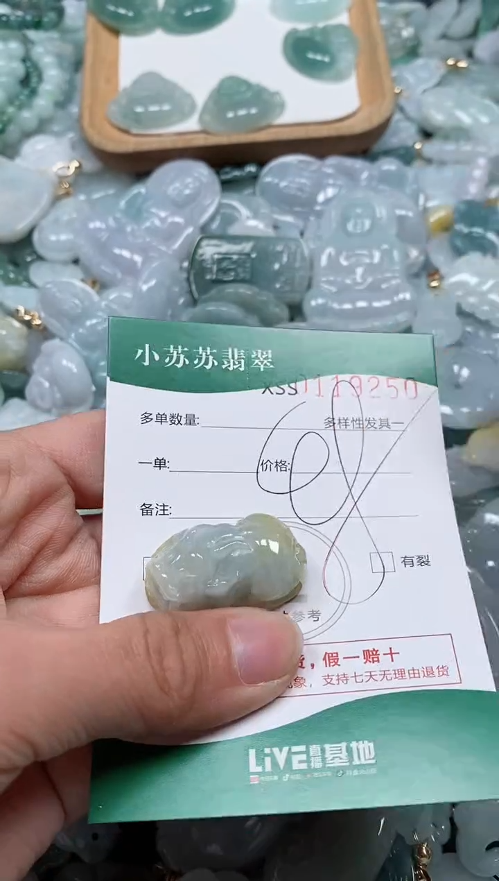 【闪购商品】翡翠颈饰未镶嵌闪购商品0119250