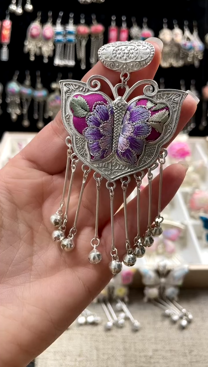 【闪购商品】织绣非遗刺绣饰品