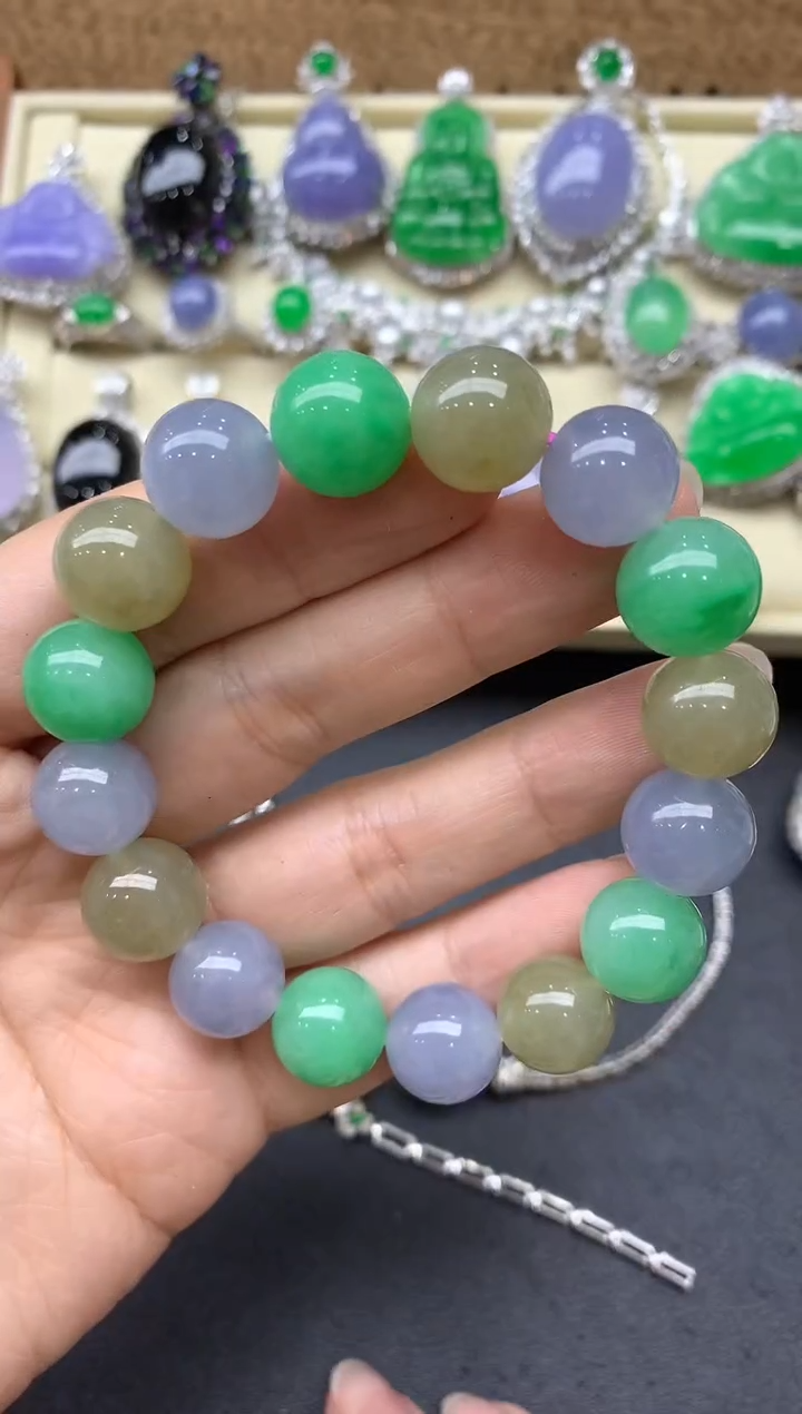 【闪购商品】翡翠手串未镶嵌672-中国好珍宝