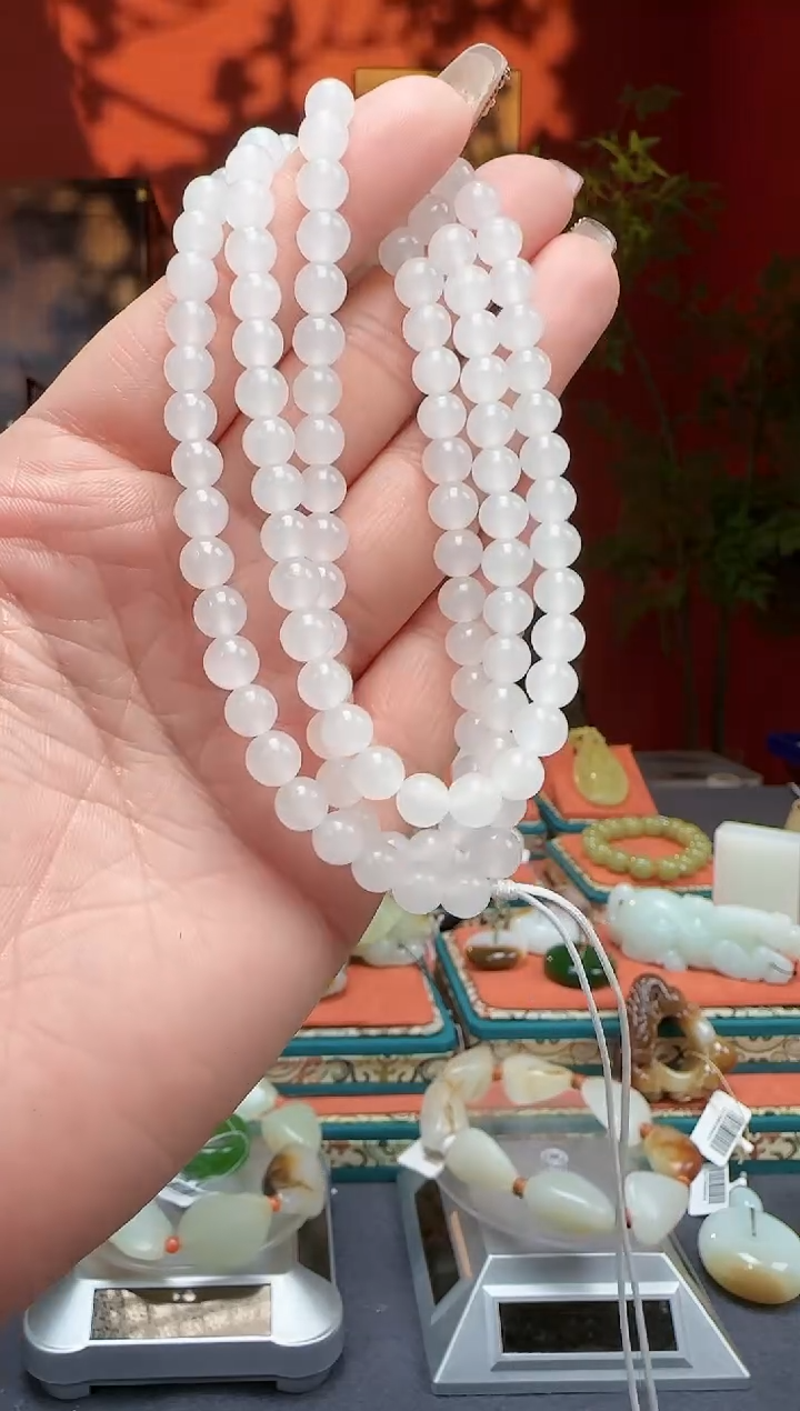 【闪购商品】和田玉链子未镶嵌链子卡6