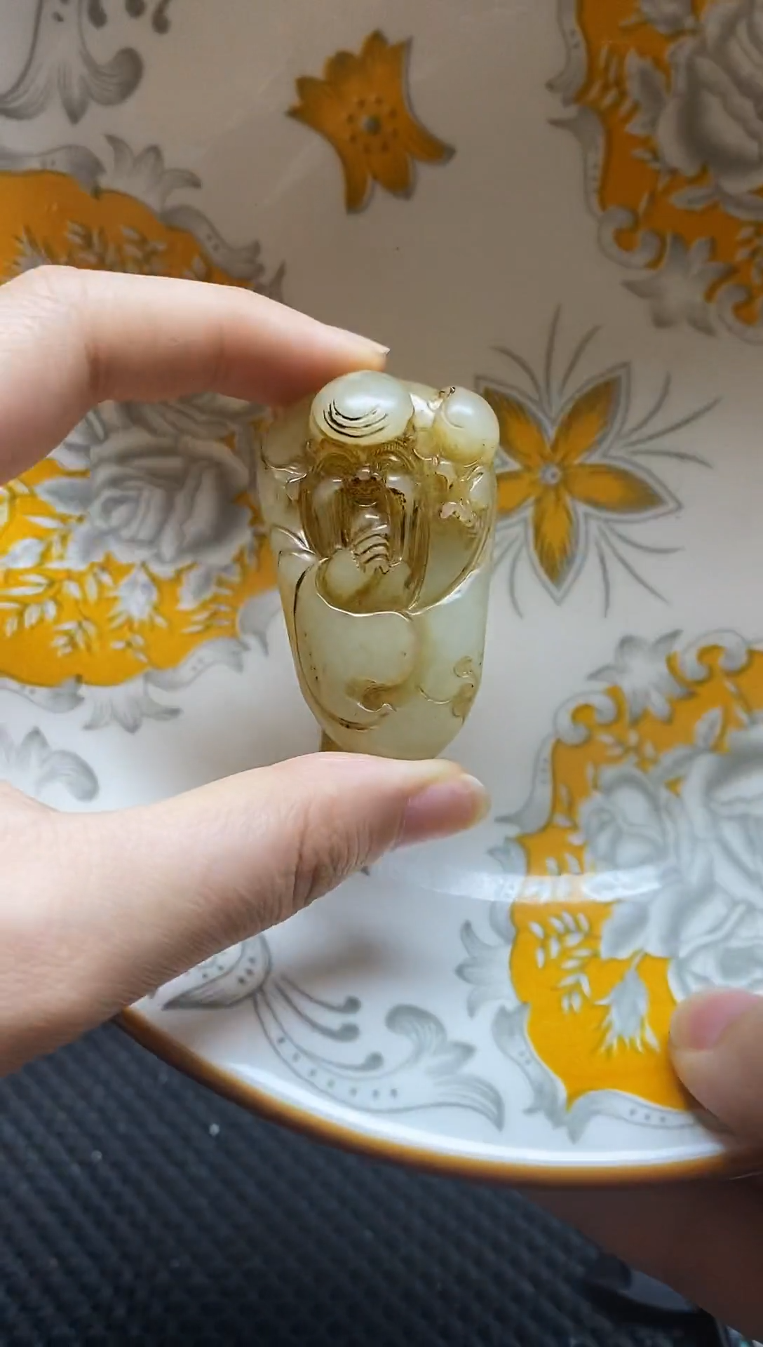 瓷片瓷片 瓷器 摆件 1个
