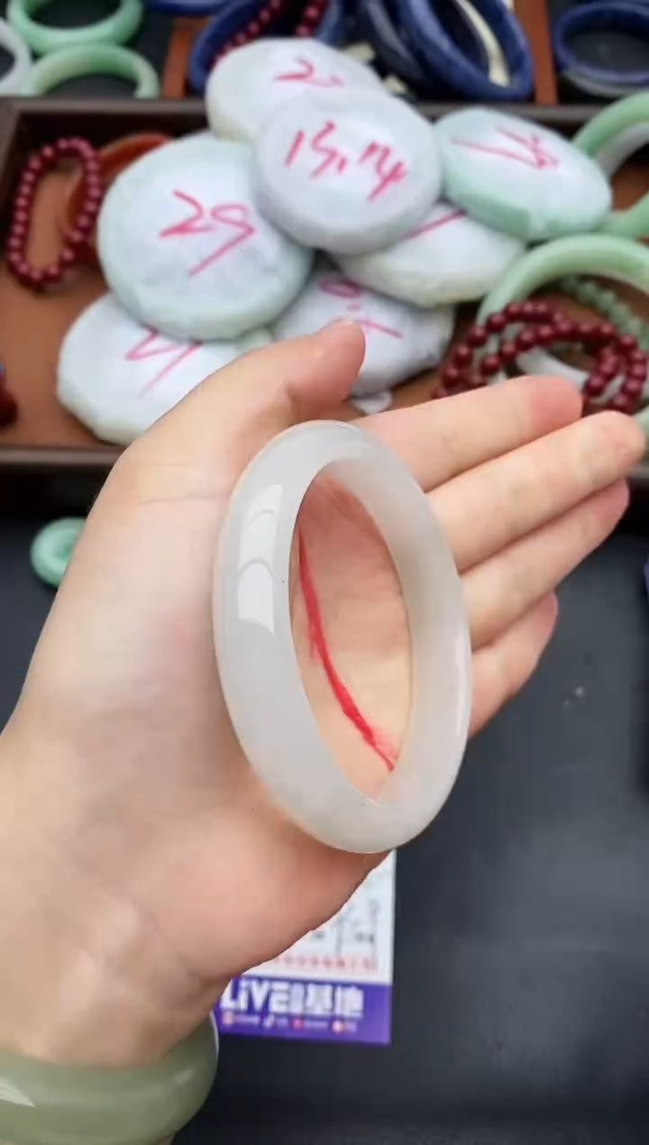 未镶嵌手镯石英质玉257+58/59