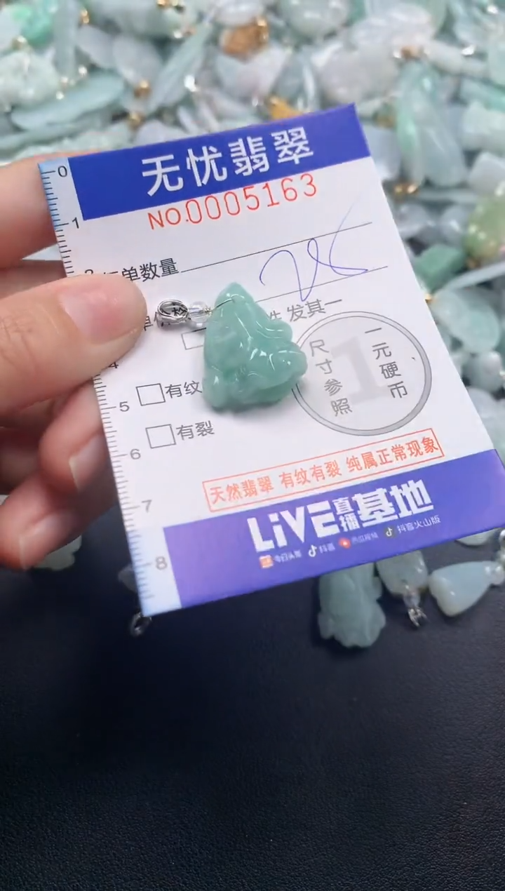 颈饰未镶嵌翡翠5163