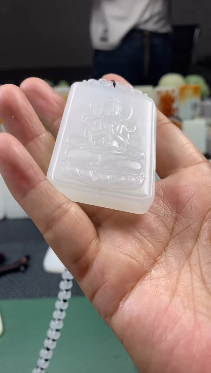 天然玉石未镶嵌龙