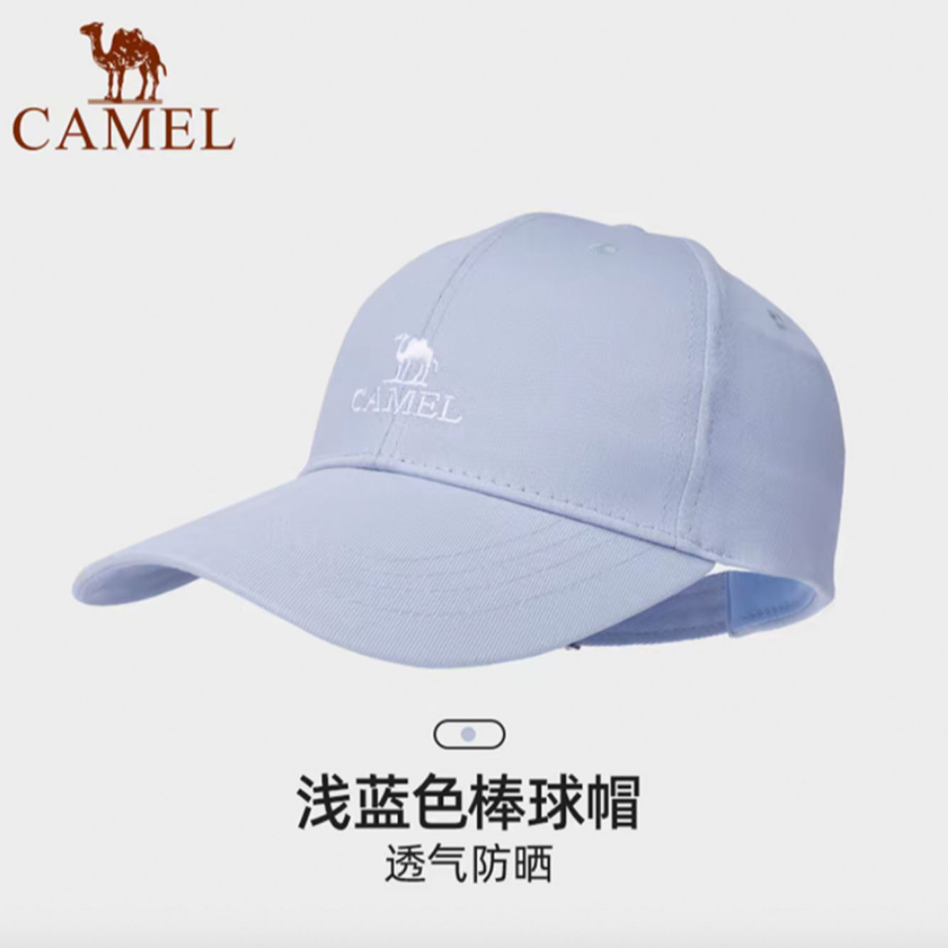 骆驼蓝色棒球帽