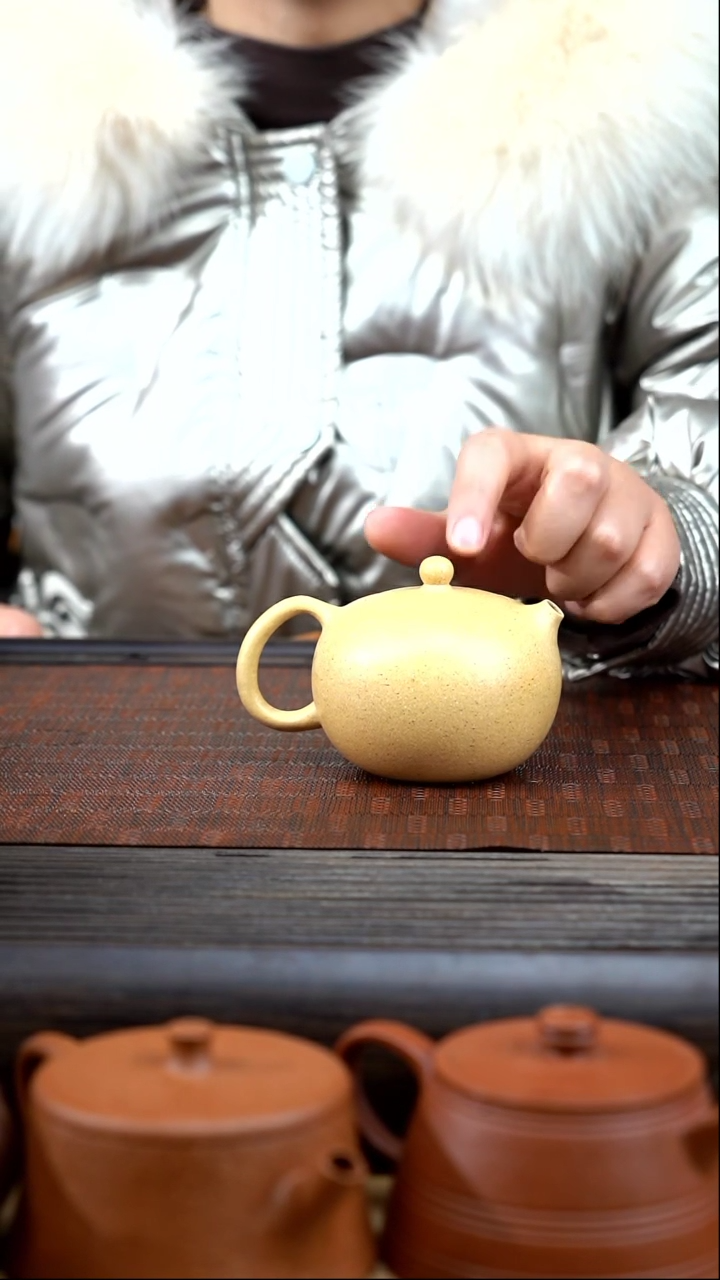 【闪购商品】紫砂茶壶xj本绿小西施