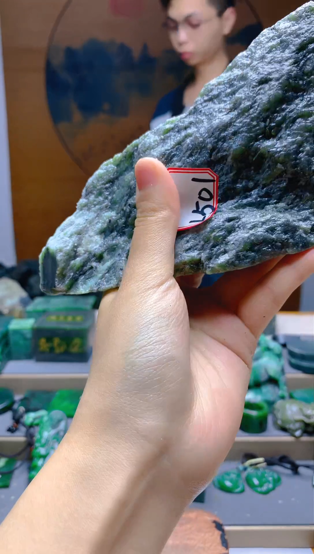 【闪购商品】和田玉（碧玉）珠宝半成品未镶嵌1