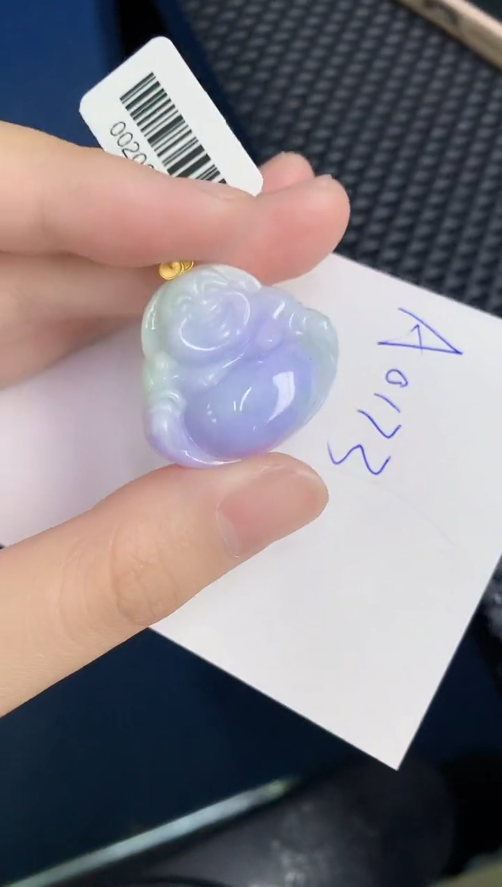 【闪购商品】翡翠颈饰18K金镶嵌0000000000