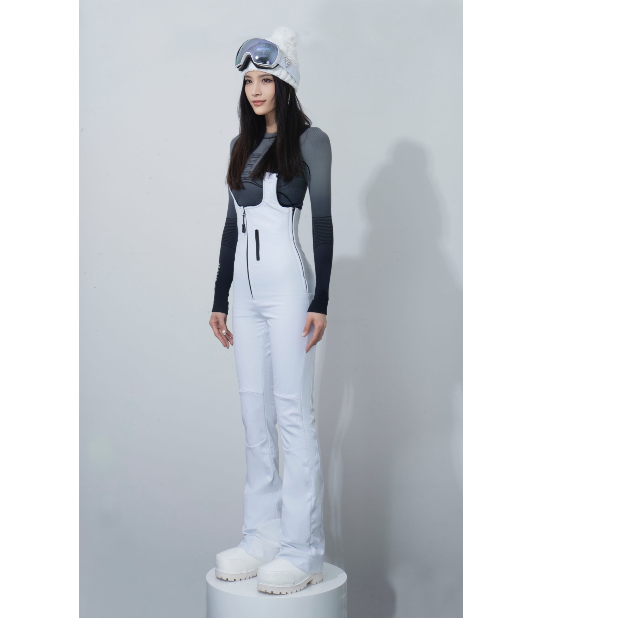 CHOCOCICI&W25 雪季钟小汐同款背带滑雪裤自带护臀护膝单双板可穿