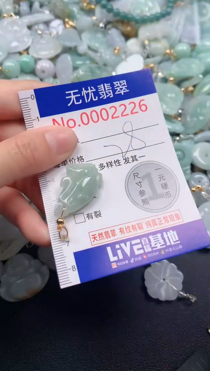 颈饰未镶嵌翡翠2226